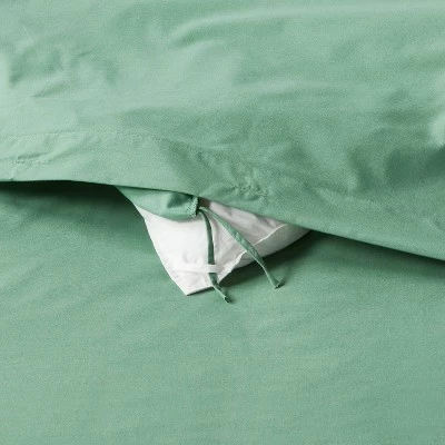 Best deal 💯 Easy-Care Duvet Cover & Sham Set - Room Essentials™ Black 🎉 5 Best deal 💯 Easy-Care Duvet Cover & Sham Set - Room Essentials™ Black 🎉 - Image 5