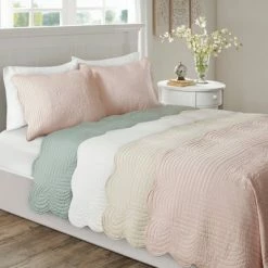 Deals 🎉 Madison Park Genoa Coverlet Set 3pc Blush 🎉 -Bedding Sets & Collections Sales Shop unnamed file 8432