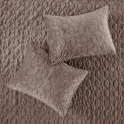 Hot Sale 😀 Madison Park Mercer Polyester Velvet Quilted Quilt Set Olive 🔥 -Bedding Sets & Collections Sales Shop unnamed file 8453