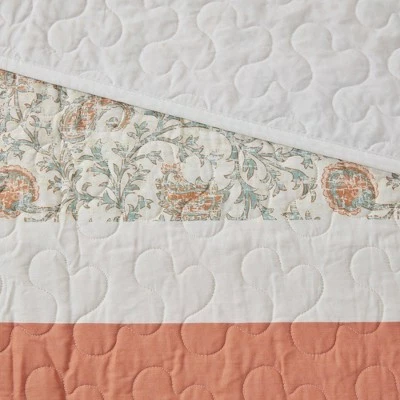 Brand new π― Madison Park 6pc Stella Printed Quilt Set Blush π― 3 Brand new π― Madison Park 6pc Stella Printed Quilt Set Blush π― - Image 3