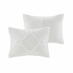 Best Sale 😀 Madison Park 3pc Leena Cotton Chenille Geometric Coverlet Set White 🌟 -Bedding Sets & Collections Sales Shop unnamed file 8535