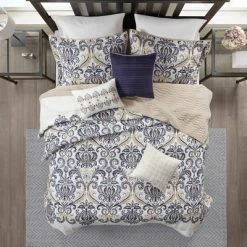 Best reviews of ❤️ 6pc Cascade Scroll Quilted Coverlet Set Blue - Madison Park 🛒 -Bedding Sets & Collections Sales Shop unnamed file 8588