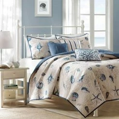 Buy ✨ Madison Park Rockaway Quilted Coverlet Set Blue 😍 -Bedding Sets & Collections Sales Shop unnamed file 8665