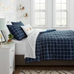 Flash Sale 😍 Reversible Microfiber Grid Comforter Collection - Room Essentials 🎉
