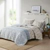 Discount 😀 Madison Park 3pc Heidi Reversible Cotton Coverlet Set Blue/Beige 🎉