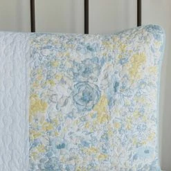 Flash Sale 🎉 Madison Park Juniper Reversible Cotton Coverlet Set Aqua/Yellow ❤️ -Bedding Sets & Collections Sales Shop unnamed file 8746