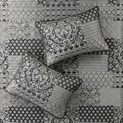 Cheapest 🛒 Madison Park 3pc Hendrix Reversible Jacquard Coverlet Set Black 🧨 -Bedding Sets & Collections Sales Shop unnamed file 8762