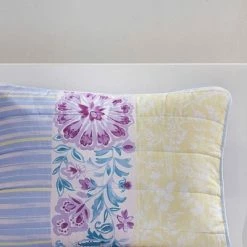 Cheapest 🎁 Intelligent Design Helena Printed Cotton Coverlet Set Blue/Purple/Yellow 🌟 -Bedding Sets & Collections Sales Shop unnamed file 8769