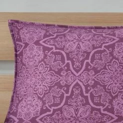 Cheapest 🎁 Intelligent Design Full/Queen Lena Printed Reversible Cotton Coverlet Set - Purple 🛒 -Bedding Sets & Collections Sales Shop unnamed file 8783