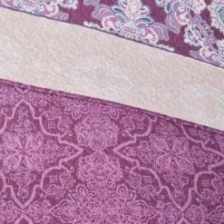 Cheapest 🎁 Intelligent Design Full/Queen Lena Printed Reversible Cotton Coverlet Set - Purple 🛒 -Bedding Sets & Collections Sales Shop unnamed file 8786