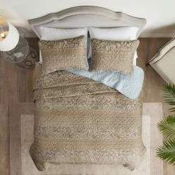 Buy π Madison Park Everett Reversible Jacquard Coverlet Set Blue/Brown β 18 Buy π Madison Park Everett Reversible Jacquard Coverlet Set Blue/Brown β -Bedding Sets & Collections Sales Shop unnamed file 8805