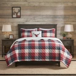 Cheap ⭐ Madison Park Ridge Herringbone to Sherpa Reversible Coverlet Set Red 🤩 -Bedding Sets & Collections Sales Shop unnamed file 8824