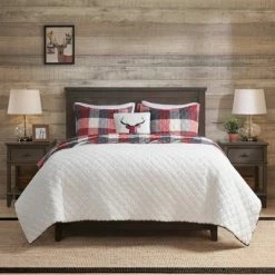 Cheap ⭐ Madison Park Ridge Herringbone to Sherpa Reversible Coverlet Set Red 🤩 -Bedding Sets & Collections Sales Shop unnamed file 8828