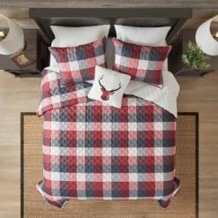 Cheap ⭐ Madison Park Ridge Herringbone to Sherpa Reversible Coverlet Set Red 🤩 -Bedding Sets & Collections Sales Shop unnamed file 8835