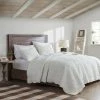 Coupon 🎉 Madison Park 3pc Bylur Embroidered Faux Fur Coverlet Set Ivory 👍