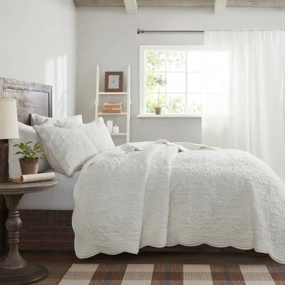 Coupon π Madison Park 3pc Bylur Embroidered Faux Fur Coverlet Set Ivory π 2 Coupon π Madison Park 3pc Bylur Embroidered Faux Fur Coverlet Set Ivory π - Image 2