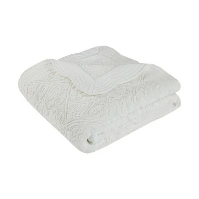 Coupon π Madison Park 3pc Bylur Embroidered Faux Fur Coverlet Set Ivory π 7 Coupon π Madison Park 3pc Bylur Embroidered Faux Fur Coverlet Set Ivory π - Image 7