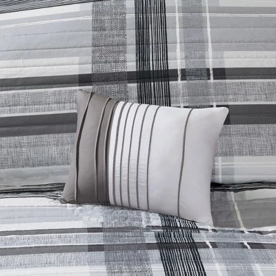 Deals 𧨠Intelligent Design Slate Plaid Coverlet Set Black π― 5 Deals 𧨠Intelligent Design Slate Plaid Coverlet Set Black π― - Image 5