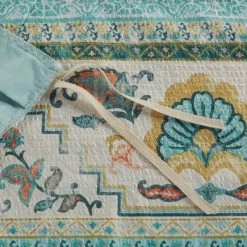 Best Sale 🛒 Intelligent Design Kalani Seersucker Boho Printed Coverlet Set Teal 😍 -Bedding Sets & Collections Sales Shop unnamed file 8889