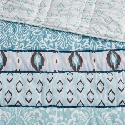 Best deal π Madison Park 3pc Malakai Reversible Cotton Coverlet Set Blue π 7 Best deal π Madison Park 3pc Malakai Reversible Cotton Coverlet Set Blue π - Image 7