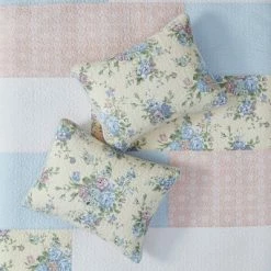 Wholesale 👍 Madison Park Dani Reversible Cotton Coverlet Set Pink/Yellow 🤩 -Bedding Sets & Collections Sales Shop unnamed file 8909