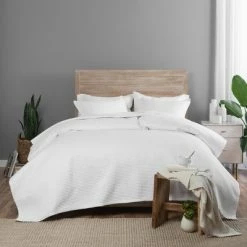 Cheapest 🔔 White Pebble Solid Coverlet Set 3pc - Vue 👍 -Bedding Sets & Collections Sales Shop unnamed file 8936