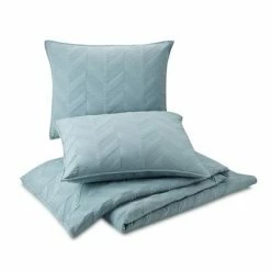 Flash Sale 🧨 Texture Chevron Coverlet Set - Ayesha Curry Gray ⌛ -Bedding Sets & Collections Sales Shop unnamed file 8953