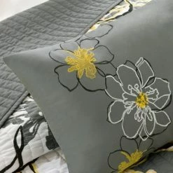 Outlet π― Mi Zone Kelly Coverlet Set Yellow/gray π 7 Outlet π― Mi Zone Kelly Coverlet Set Yellow/gray π -Bedding Sets & Collections Sales Shop unnamed file 8978