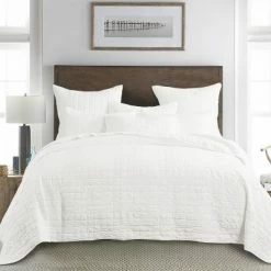 Flash Sale 🔔 Homthreads Dara Bedspread Set White 🛒