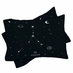 Buy 🧨 Cuss Yeah Designs Cancer Star Constellation Comforter Set - Deny Designs Black ❤️ -Bedding Sets & Collections Sales Shop unnamed file 8995