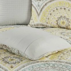 Cheapest 💯 Urban Habitat Yellow Leyla 100% Cotton Printed Coverlet Set (Full/Queen) 7pcs 👍 -Bedding Sets & Collections Sales Shop unnamed file 9034