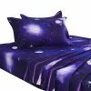 Promo 🧨 4 Pcs Polyester Galaxy Stars Themed Bedding Sets - PiccoCasa 😍