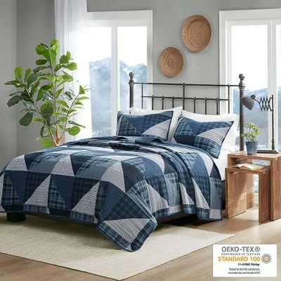 Best Sale π Woolrich 3pc Olsen Oversized Cotton Quilt Mini Set Blue β¨ 6 Best Sale π Woolrich 3pc Olsen Oversized Cotton Quilt Mini Set Blue β¨ - Image 6
