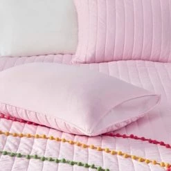 Brand new π Mi Zone Leah Rainbow/Pompom Trim Coverlet Set Pink π 11 Brand new π Mi Zone Leah Rainbow/Pompom Trim Coverlet Set Pink π -Bedding Sets & Collections Sales Shop unnamed file 9104