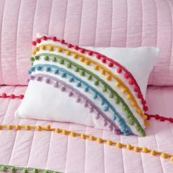 Brand new π Mi Zone Leah Rainbow/Pompom Trim Coverlet Set Pink π 13 Brand new π Mi Zone Leah Rainbow/Pompom Trim Coverlet Set Pink π -Bedding Sets & Collections Sales Shop unnamed file 9106