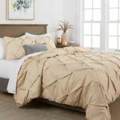 Hot Sale 💯 Pinch Pleat Duvet Cover & Sham Set - Threshold™ Blush 💯