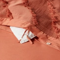 Deals 😀 Diagonal Textured Duvet & Sham Set - Opalhouse™ Rust 💯 -Bedding Sets & Collections Sales Shop unnamed file 9210