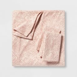 Brand new 🔔 Family Friendly Medallion Duvet Cover & Sham Set - Threshold™ Pink 👏 -Bedding Sets & Collections Sales Shop unnamed file 9213