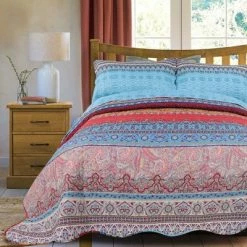 Cheapest 🤩 3 Pcs Bohemian Bedspread Coverlet Bed Sets with Pillow Shams - PiccoCasa ❤️