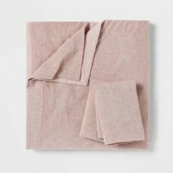 New 😍 Cotton Linen Chambray Duvet Cover & Sham Set - Threshold™ Navy 🎁 -Bedding Sets & Collections Sales Shop unnamed file 9223