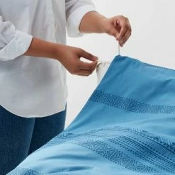 Best deal ⭐ Cotton Jacquard Pattern Duvet Cover & Sham Set - Threshold™ Dark Gold 🧨 -Bedding Sets & Collections Sales Shop unnamed file 9229