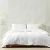 Cheap 😀 Linen Duvet & Sham Set - Casaluna™ White 🎁