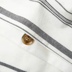 Coupon 🤩 Hearth & Hand With Magnolia Open Stripe Duvet & Sham Set Sour Cream/Railroad Gray - Hearth & Hand™ with Magnolia ⌛ -Bedding Sets & Collections Sales Shop unnamed file 9286