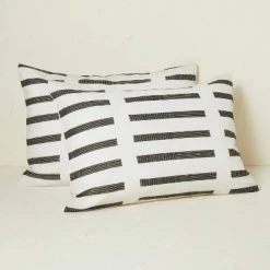 Promo ✨ Opalhouse Designed With Jungalow Dash Print Duvet Cover & Sham Set Off-White/Black - Opalhouse™ designed with Jungalow™ 🎉 -Bedding Sets & Collections Sales Shop unnamed file 9291