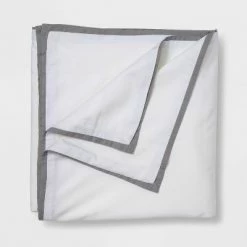 Cheap 🎁 Sig Hotel Border Frame Duvet & Sham Set - Threshold Signature™ White/navy 🔥 -Bedding Sets & Collections Sales Shop unnamed file 9299