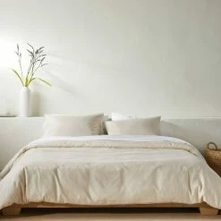 Buy 🌟 Lyocell Cotton Blend Duvet & Sham Set - Casaluna™ Cream 😍