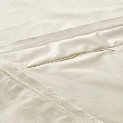 Best Sale ❤️ Threshold Designed W/Studio McGee Raw Edge Hemstitch Cotton Slub Duvet & Sham Set - Threshold™ designed with Studio McGee Light Beige ⭐ -Bedding Sets & Collections Sales Shop unnamed file 9324