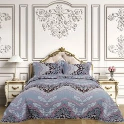Coupon π 3 Pieces Luxury Floral Pattern Polyester Lightweight soft Bedspread Set - PiccoCasa π 6 Coupon π 3 Pieces Luxury Floral Pattern Polyester Lightweight soft Bedspread Set - PiccoCasa π -Bedding Sets & Collections Sales Shop unnamed file 935