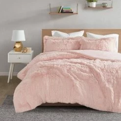 Flash Sale 🤩 Intelligent Design Leena Shaggy Faux Fur Duvet Set Ivory ⌛ -Bedding Sets & Collections Sales Shop unnamed file 9372