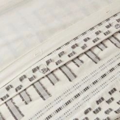 Coupon ⌛ Ink+Ivy 3pc Rhea Cotton Jacquard Duvet Cover & Sham Mini Set Gray 👍 -Bedding Sets & Collections Sales Shop unnamed file 9397